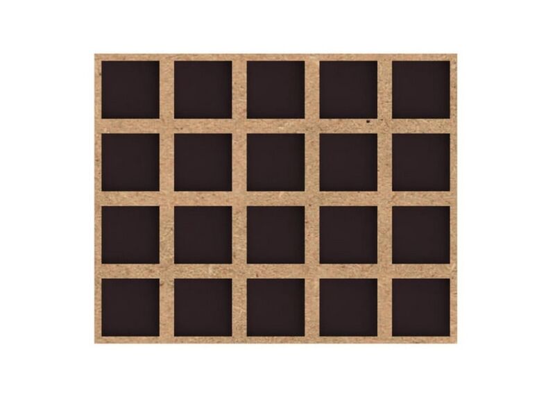 Magnetisches Conversion Tray 5x4, 20mm zu 25mm