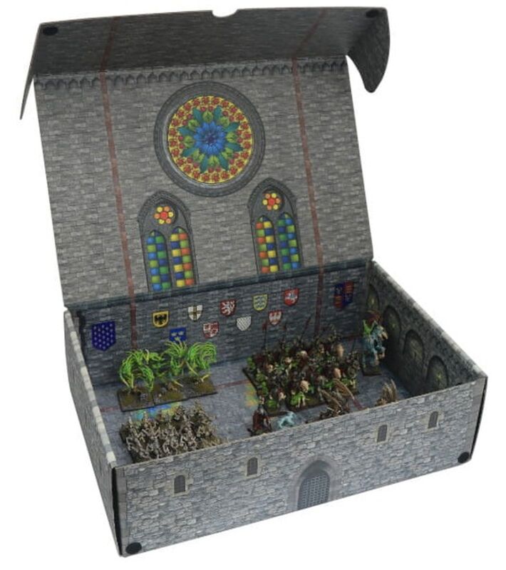 Strike Force Box (Fantasy) 1 Metallplatte