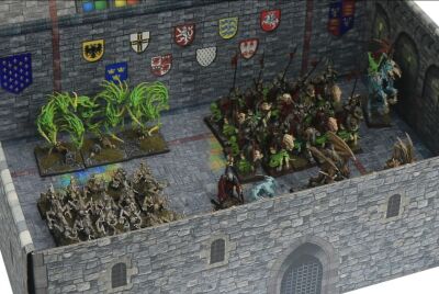 Strike Force Box (Fantasy) 1 Metallplatte