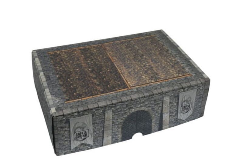 Strike Force Box (Fantasy) 2 Metallplatten Rückwand