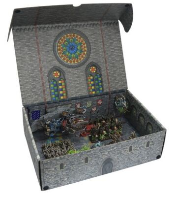 Strike Force Box (Fantasy) 2 Metallplatten R&uuml;ckwand