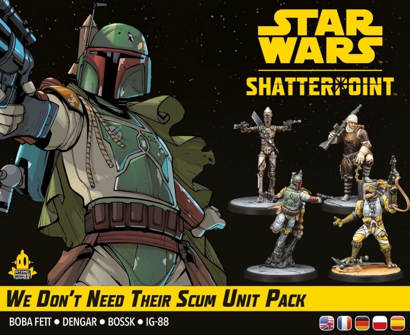 Star Wars: Shatterpoint – We Don’t Need Their Scum Squad Pack