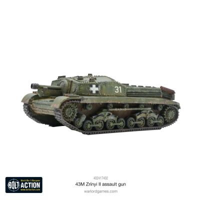 Hungarian 43M Zrinyi II Assault Gun Tank