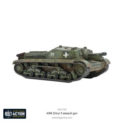 Hungarian 43M Zrinyi II Assault Gun Tank
