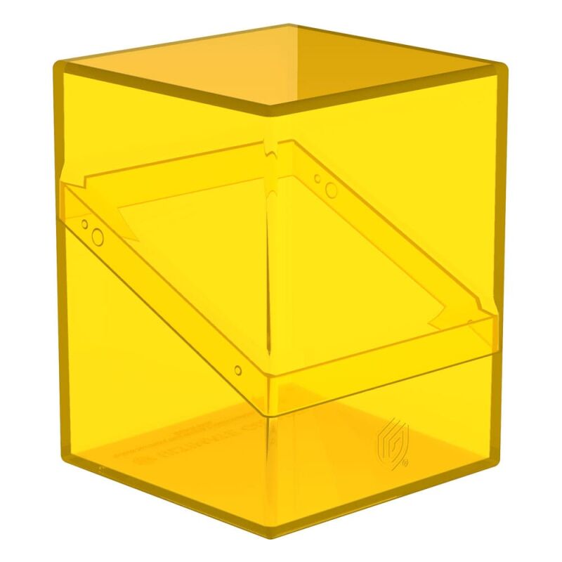 Ultimate Guard Boulder Deck Case 100+ Standardgröße Clear - Amber