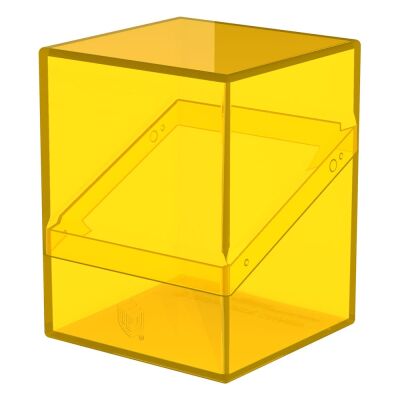 Ultimate Guard Boulder Deck Case 100+ Standardgr&ouml;&szlig;e Clear - Amber