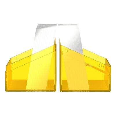 Ultimate Guard Boulder Deck Case 100+ Standardgr&ouml;&szlig;e Clear - Amber