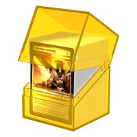 Ultimate Guard Boulder Deck Case 100+ Standardgr&ouml;&szlig;e Clear - Amber