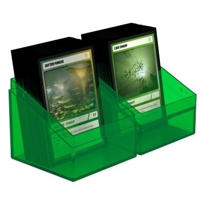 Ultimate Guard Boulder Deck Case 100+ Standardgr&ouml;&szlig;e Clear - Emerald