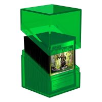 Ultimate Guard Boulder Deck Case 100+ Standardgr&ouml;&szlig;e Clear - Emerald