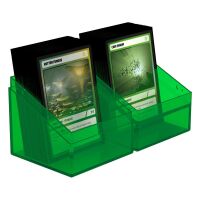 Ultimate Guard Boulder Deck Case 100+ Standardgr&ouml;&szlig;e Clear - Emerald