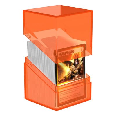 Ultimate Guard Boulder Deck Case 100+ Standardgr&ouml;&szlig;e Clear - Poppy Topaz