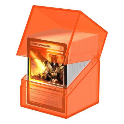Ultimate Guard Boulder Deck Case 100+ Standardgr&ouml;&szlig;e Clear - Poppy Topaz