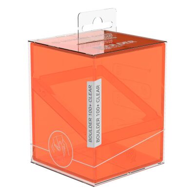 Ultimate Guard Boulder Deck Case 100+ Standardgr&ouml;&szlig;e Clear - Poppy Topaz