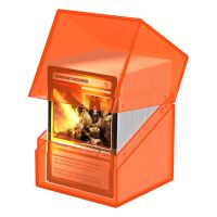 Ultimate Guard Boulder Deck Case 100+ Standardgr&ouml;&szlig;e Clear - Poppy Topaz