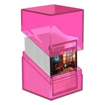 Ultimate Guard Boulder Deck Case 100+ Standardgr&ouml;&szlig;e Clear - Rhodonite