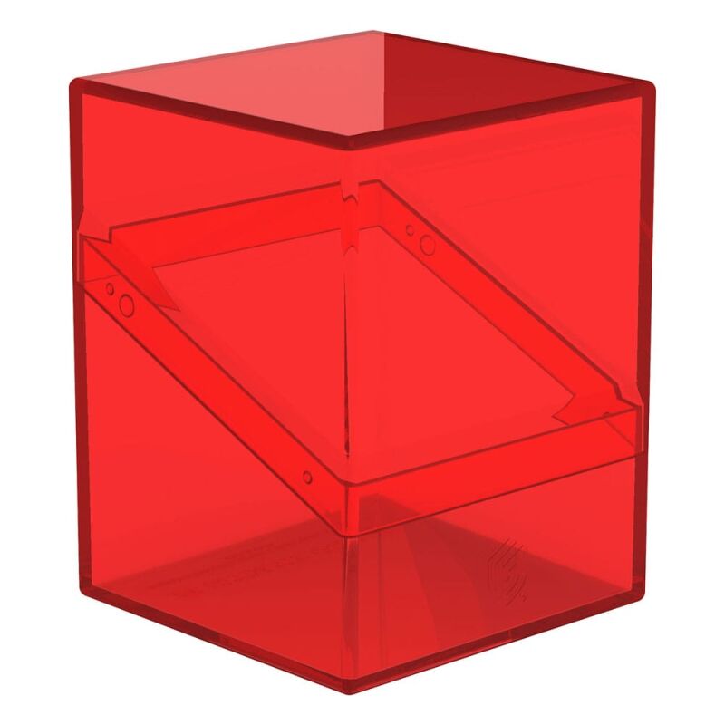 Ultimate Guard Boulder Deck Case 100+ Standardgröße Clear - Ruby