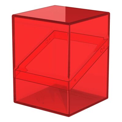 Ultimate Guard Boulder Deck Case 100+ Standardgr&ouml;&szlig;e Clear - Ruby