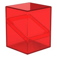 Ultimate Guard Boulder Deck Case 100+ Standardgr&ouml;&szlig;e Clear - Ruby