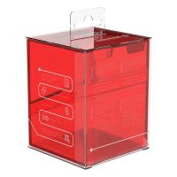 Ultimate Guard Boulder Deck Case 100+ Standardgr&ouml;&szlig;e Clear - Ruby