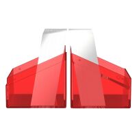 Ultimate Guard Boulder Deck Case 100+ Standardgr&ouml;&szlig;e Clear - Ruby