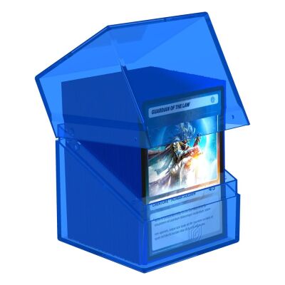 Ultimate Guard Boulder Deck Case 100+ Standardgr&ouml;&szlig;e Clear - Sapphire