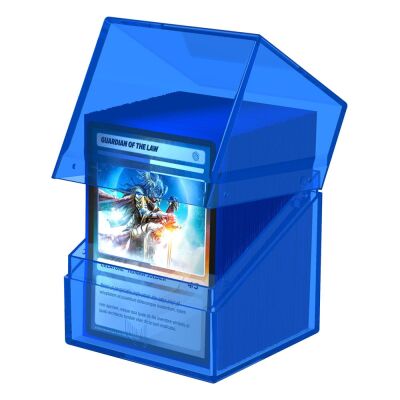 Ultimate Guard Boulder Deck Case 100+ Standardgr&ouml;&szlig;e Clear - Sapphire