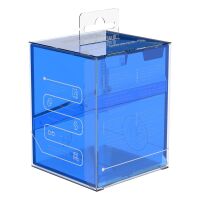 Ultimate Guard Boulder Deck Case 100+ Standardgr&ouml;&szlig;e Clear - Sapphire