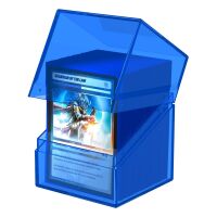 Ultimate Guard Boulder Deck Case 100+ Standardgr&ouml;&szlig;e Clear - Sapphire
