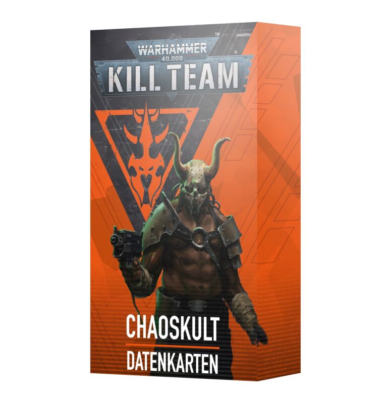 Kill Team Datenkarten: Chaos Kult (Deutsch)
