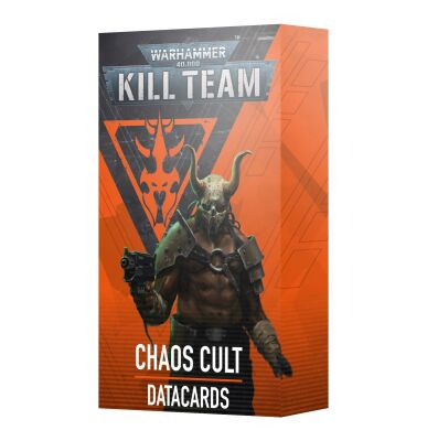 Kill Team Datacards: Chaos Cult (Englisch)