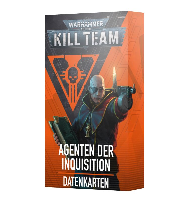 Kill Team Datenkarten: Agenten der Inquisition (Deutsch)