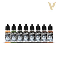 Model Color: Waffen-SS Camouflage (8 Farben) Inhalt