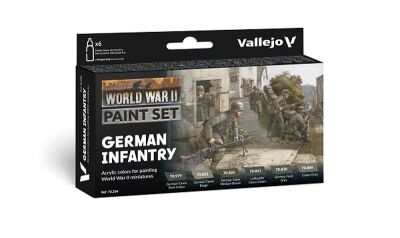 Model Color: WWII Paint Set German Infantry (6 Farben)