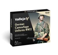 70.261 Model Color: German Camouflage Uniforms WWII (16x18ml) Verpackung