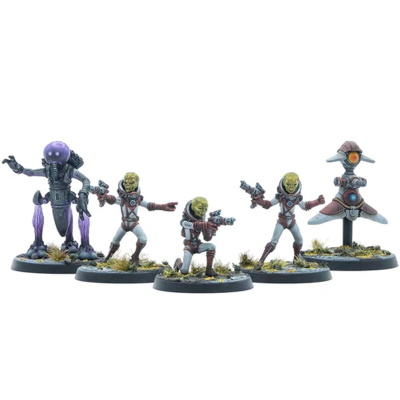 Fallout: Miniatures - Zetans - Invaders from Beyond Set