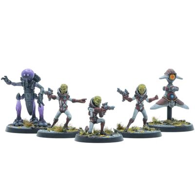Fallout: Miniatures - Zetans - Invaders from Beyond Set