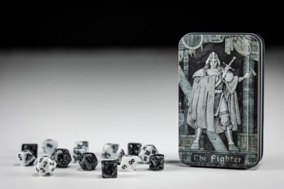 Character Class Classic RPG W&uuml;rfel Set - Fighter (15)