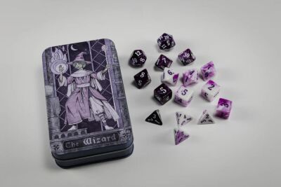 Character Class Classic RPG Würfel Set - Wizard (16)