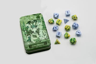 Character Class Classic RPG Würfel Set - Druid (14)