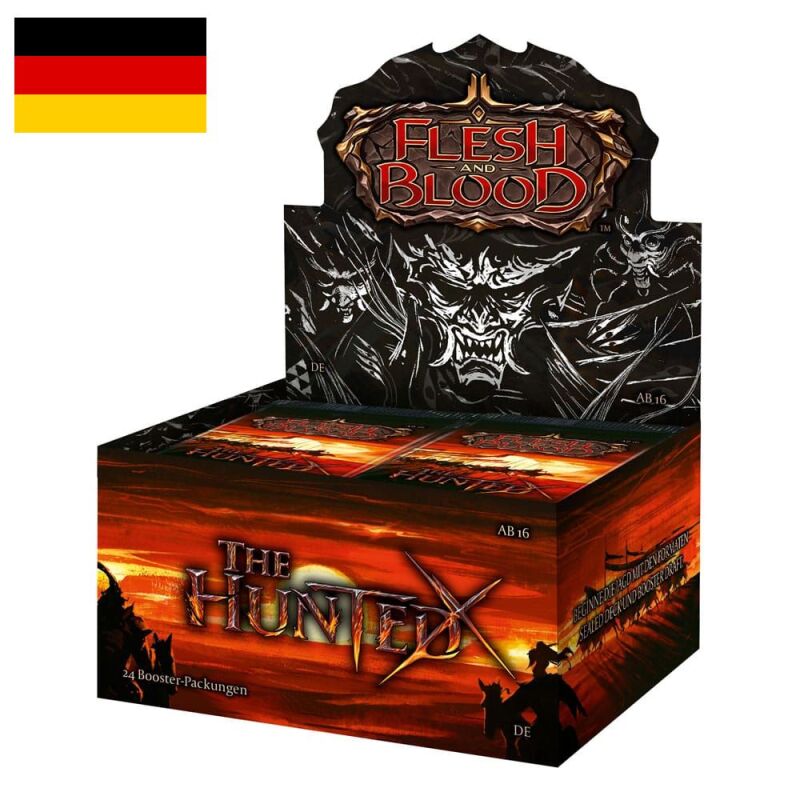 Flesh & Blood TCG - The Hunted Booster Display (Deutsch)