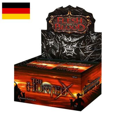 Flesh & Blood TCG - The Hunted Booster Display (Deutsch)