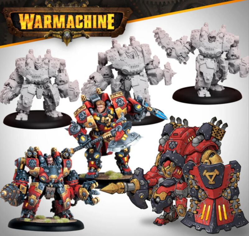 Khador Annihilators Command Cadre