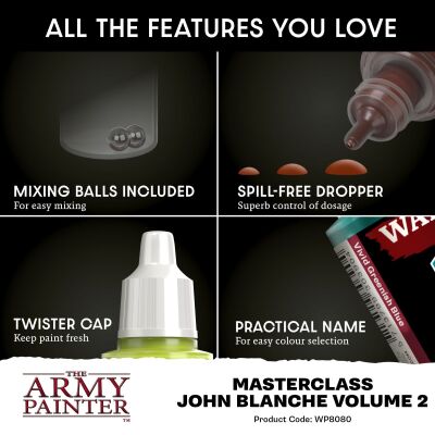 Masterclass John Blanche Vol. 2 Paint Set