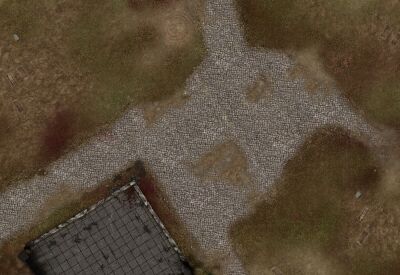 44x30 Defiled Monastery  mit Tragetasche