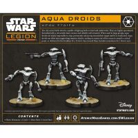 Star Wars: Legion &ndash; Aqua Droids Verpackung R&uuml;ckseite