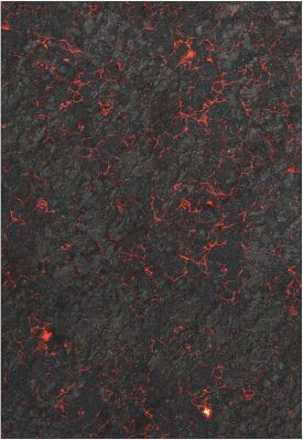 44x30 Double sided: Hell on Earth and Swamp mit Tragetasche