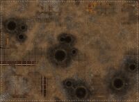 44x60 Measures - Fallout Zone mit Tragetasche