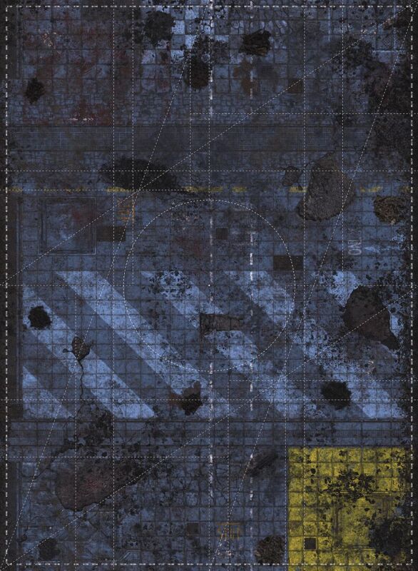 44x60 Nexus - Cyberpunk mit Tragetasche