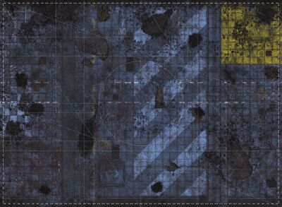 44x60 Nexus - Cyberpunk mit Tragetasche